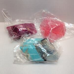 Lot Of 3 TS Pink Soap Rockettes Rose Quartz Ruby Zoisite Turquoise 4oz Sealed